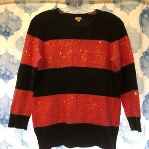 J Crew 3/4 sleeve sweater